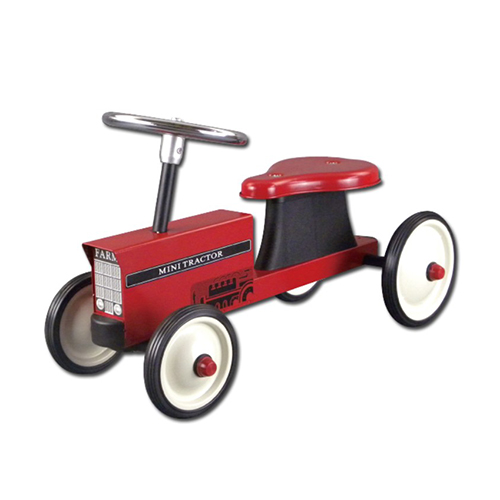 #8313 MW ( Red ) Mini Tractor With Metal Wheels